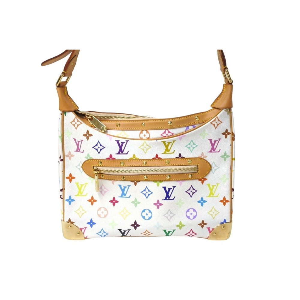 Louis Vuitton Boulogne shoulder bag Monogram Multicolore Multicolor White - Picture 2 of 9